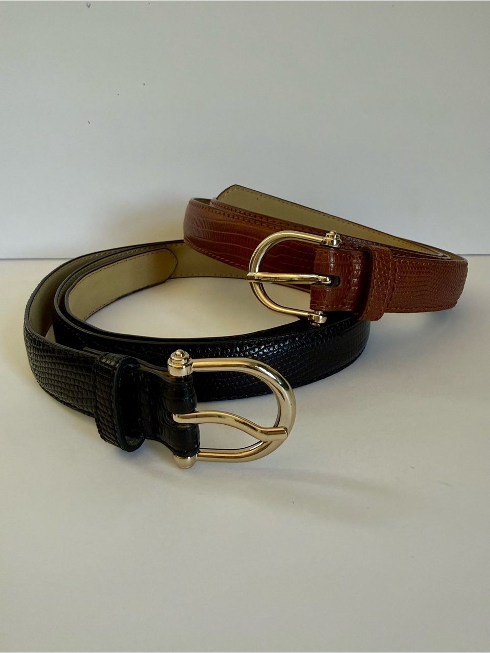 LOFT - Large - Classic Dress Belt - Black and Brown